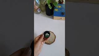 Painting on bottle cap | painting random things part3 #artshorts #painting #acrylicpainting #shorts