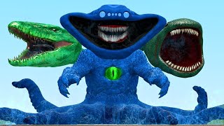 MIXING ALL SEA MONSTERS EL GRAN MAJA & MOSASAURUS & THE BLOOP In Garry's Mod !