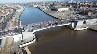 Great Yarmouth's Herring Bridge Opening Part 1