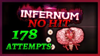 Brain of Cthulu nohit - Infernum calamity terraria | 1HP Summoner