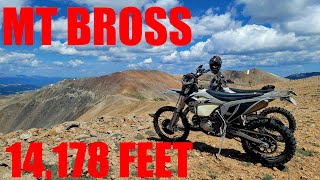 GPX Moto Climbs to 14k Feet | Mt Bross Part 2