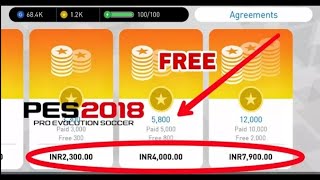 How to get club coins for free in PES 2018