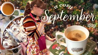 Cozy September 🍁✨ *cinnamon buns, organising, body image chats & shopping* 🕯️☕️