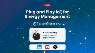 Plug and Play IoT for Energy Management