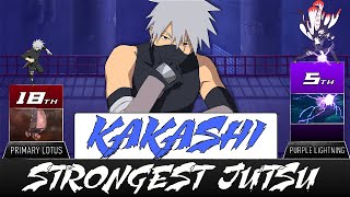 KAKASHI'S STRONGEST JUTSU - AnimeScale