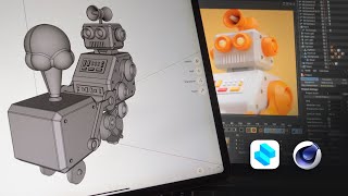 From mobile to desktop: Using Shapr3D & Cinema 4D on a project