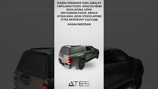 TOYOTA HILUX 2020+ CAMLI KABİN | Ateş Aksesuar | TEL: 08503082580