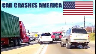 CAR CRASHES IN AMERICA #3 | BAD DRIVERS USA | NORTH AMERICAN DRIVING FAILS