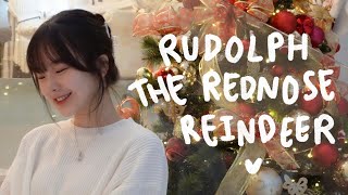 Rudolph The Rednose Reindeer || Nadine Abigail Cover