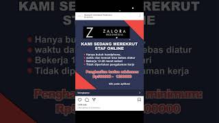 Modus Iklan kerja palsu berkedok penipuan, Hati-hati jika menemukan iklan ini ‼️