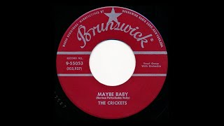 Buddy Holly & The Crickets - Maybe Baby (stereo mix)