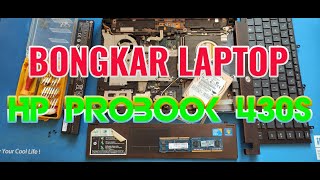 CARA BONGKAR LAPTOP HP PROBOOK 430S