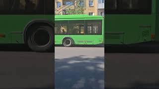 Лінія 5 (БКМ-321 #030) #trolleybus #shorts