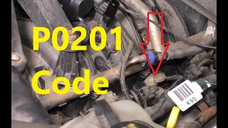 Causes and Fixes P0201 Code: Injector Circuit/Open Cylinder 1