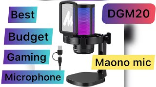 Maono Gamerwave DGM20 Microphone review/Is this the BEST BUDGET USBMicrophone?#Maono #microphone