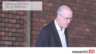 Professor Robert Coe speaks at ResearchED 2013 - Part 2 of 4 - with slides