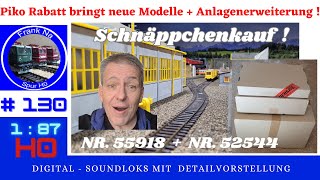 Piko Sonderrabatt - Neue Fahrzeuge und Anlagenerweiterung !