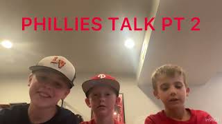 PHILLIES TALK PT 2 #phillies #baseball