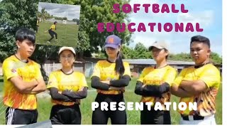 Softball Educational Presentation | Aileen Pearl in action | RMMC Athletes #school #students#athlete