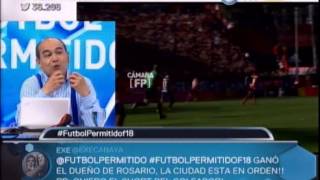 Debate: El triunfo de Rosario Central y la polémica por el penal no cobrado - 26-07-15