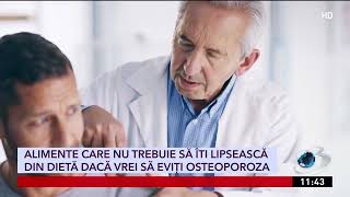 Alimentele care nu trebuie să-ţi lipsească din dietă dacă vrei să eviţi osteoporoza