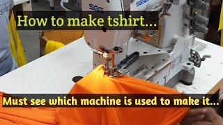 Tshirt and lower making Spacel machines.