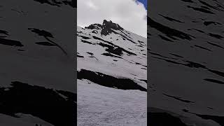 zojila pass the one of  toughest road #glacier #mohdkamran #travelling #zojilapass #kashmir kash