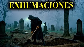 7 relatos de TERROR de EXHUMACIONES EN CEMENTERIOS / HISTORIAS REALES / RELATOS DE TERROR DE SUNO