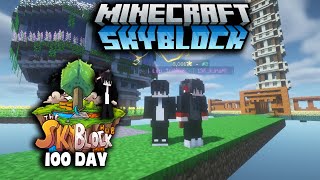 MÌNH CÙNG KiraMC SINH TỒN 100 NGÀY TRONG MINECRAFT HAPPY SKYBLOCK !!!