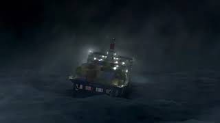 SS El faro - Sinking Animation