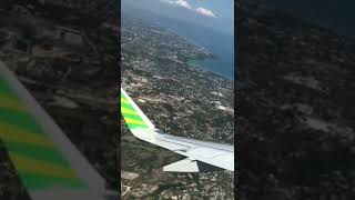 Penerbangan Citilink Kupang-Surabaya…. Indahnya Kota Kupang dilihat dari atas…