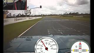 50DVS (Datsun 1200 Ute) lap at Queensland Raceway