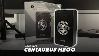 Unboxing LOST VAPE Centaurus M200 Galaxy Black