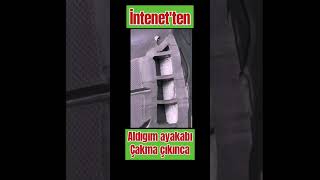 #inteneten#ucuza#aldığımı#düşündüm#ayakabı ucuza aldıgımı düşündüm ayakabı çakma çıktı