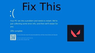 Valorant Blue Screen vgk.sys Error Fixed Method 100%