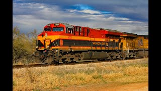 Railfanning at the Sweetwater Hole on a Cloudy Winter Day!