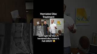 Extremely Painful Herniated Disc Treatment for Military Man @SoCalChiropractic