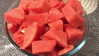 Sweet Summer ! Big Juicy Watermelon 🍉 ! Big on Fresh Strawberry 🍓