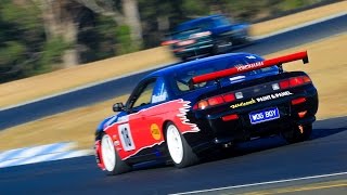 S14 Silvia passes 11 cars in 1 lap