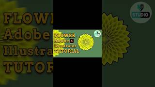 Flower Adobe illustrator Tutorial | Flower |  Adobe illustrator cc | Illustrator Designe