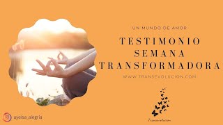 Testimonio de Patricia después de VIVIR la semana transformadora de entrenamiento de emociones