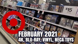 Target Hunting February 2021 (4K, Blu-Ray, Vinyl, NECA Toys)