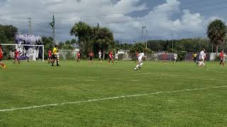 Luke Ribeiro, free kick specialist.  Jacksonville, FL - 9/3/22