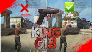 الطريقه الصحيحه لأستخدام G18🤯 | سوف تصبح مثل اليوتيوبرز ✅m8n,azoz,vincenzo