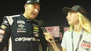 Michael McDowell Coke Zero Sugar 400 Interview