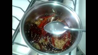 SALSA DE CHILE DE ARBOL EN ACEITE CON CACAHUATE