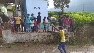 Balloon Catching Game on Estate Festival time