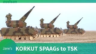 Korkut SPAAGs delivered to TSK