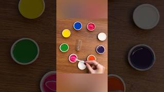 Spin to Create: A Colorful Journey of Mixing #colors #colourmixing #art