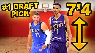 Luka Doncic vs. 7’4 Future #1 NBA Draft Pick (Victor Wembanyama)